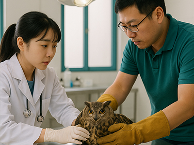 야생동물의 구조 및 치료