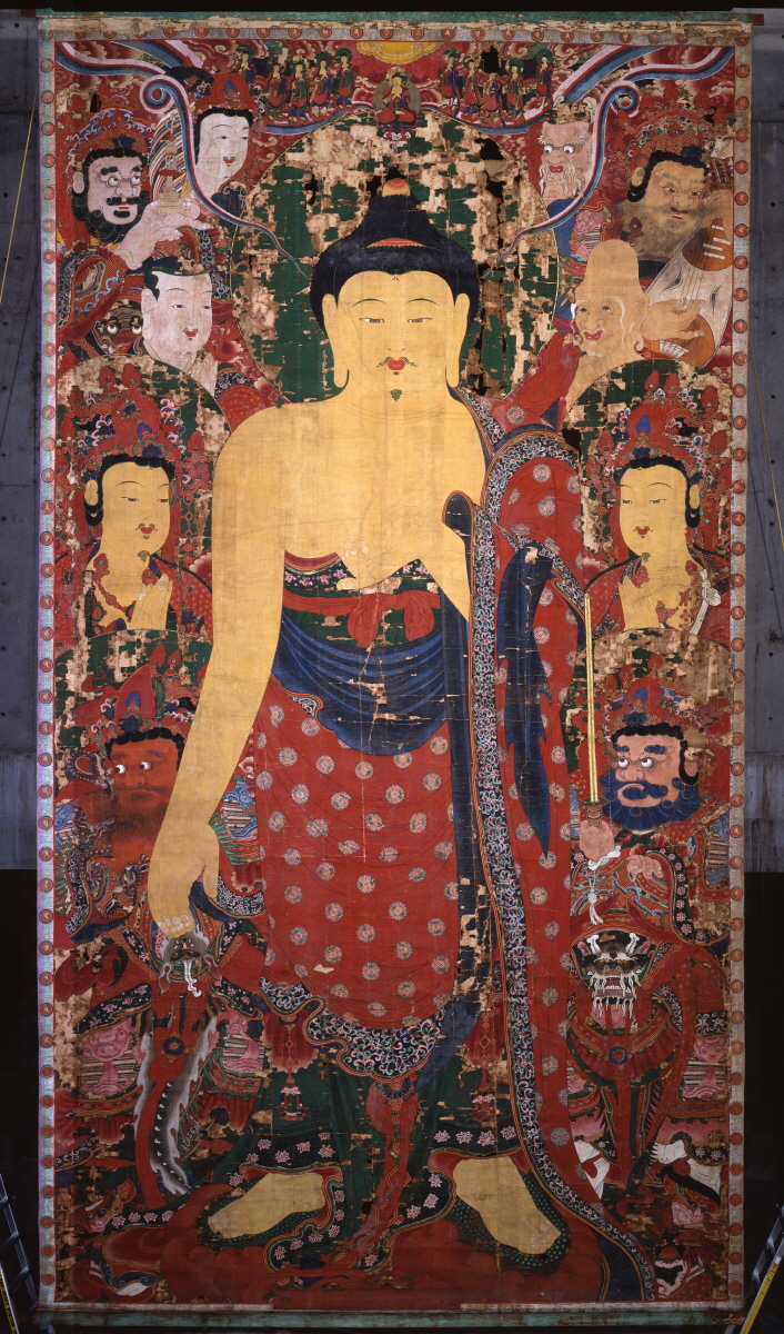 상주 남장사 영산회 괘불도 및 복장유물_1