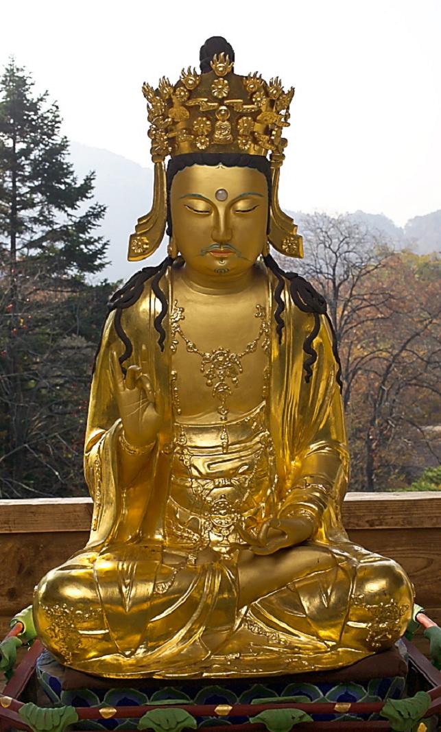 안동 봉정사 목조관음보살좌상_1