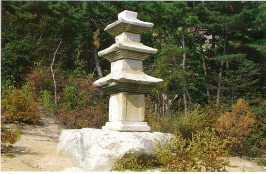 경주 남산 지암곡 제3사지 삼층석탑_1