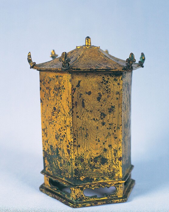 도리사 세존사리탑 금동 사리기_1