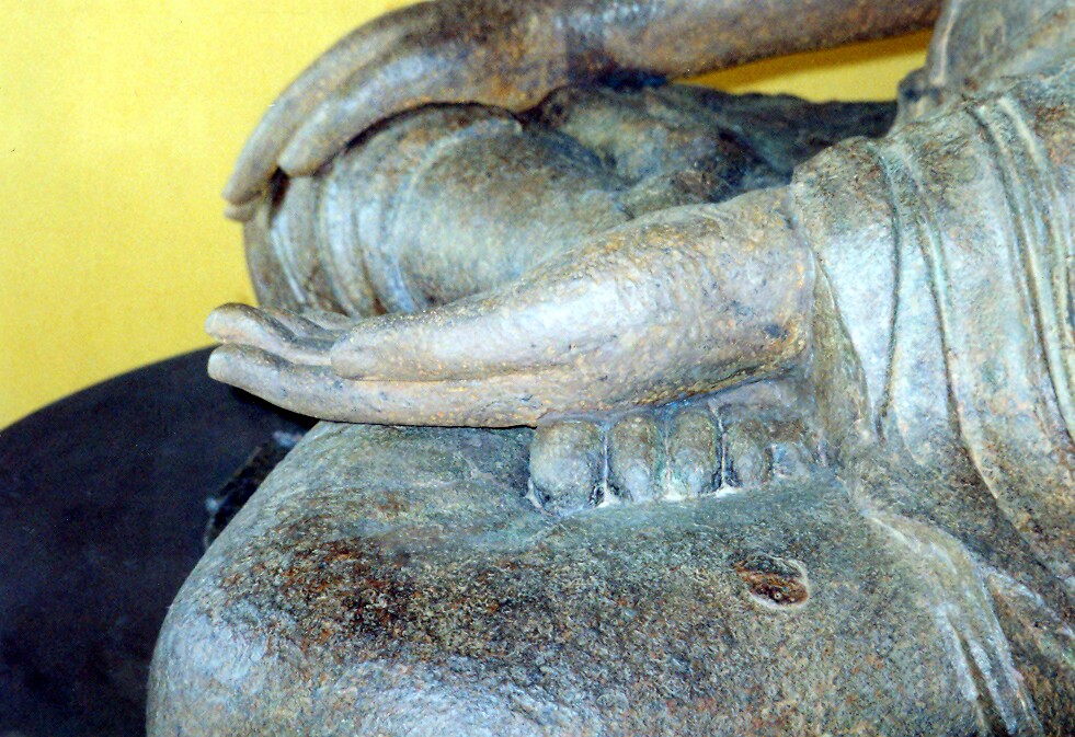 영천 선원동 철조여래좌상_1