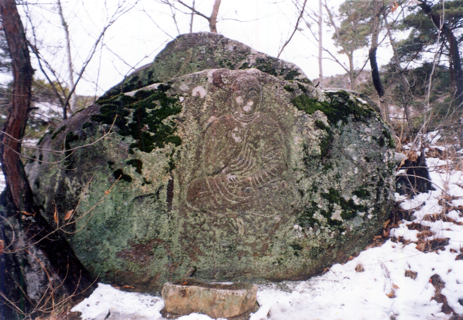 영풍 월호리 마애석불좌상_1