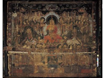 안동 봉정사 영산회상 벽화_1