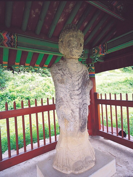 영주 석교리 석조여래입상_1