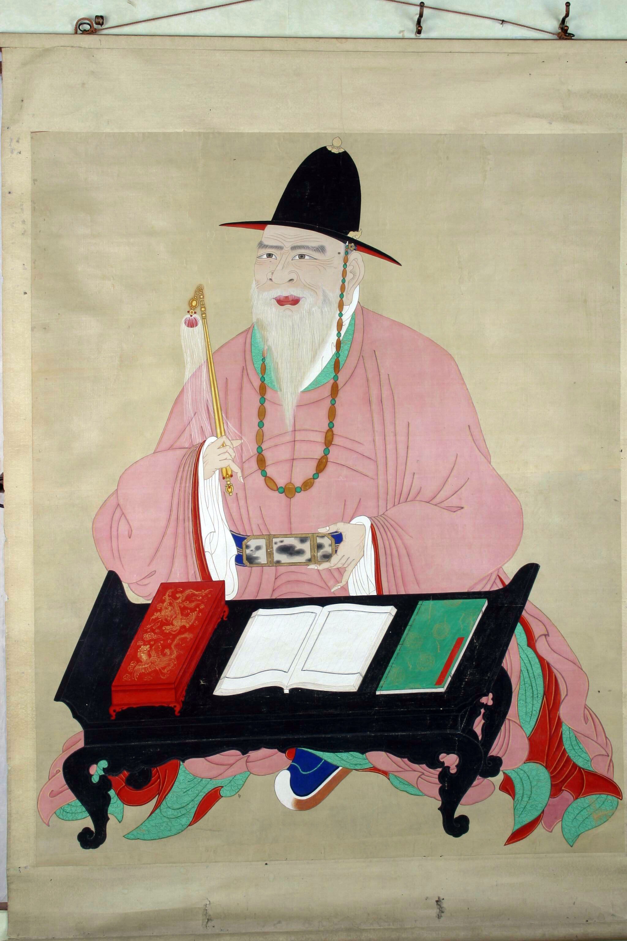 농암영정 후사본 및 금서대_3