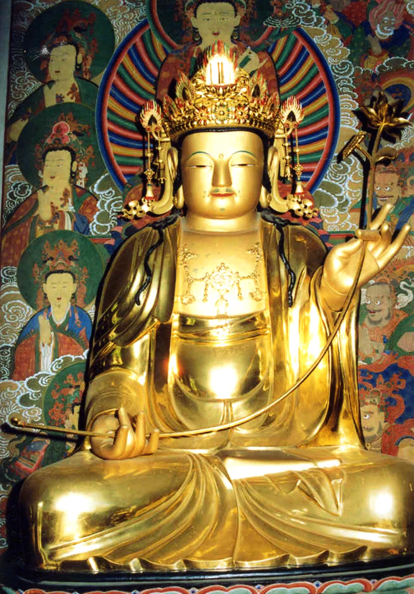 칠곡 송림사 목조석가여래삼존좌상_4